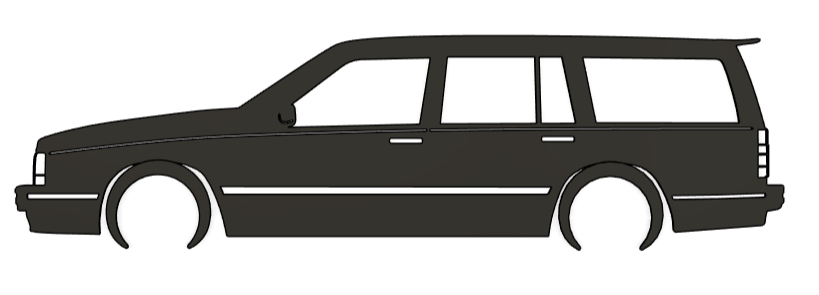 Race3D Volvo 745 — 3D-printed aftermarket part, made in Sweden