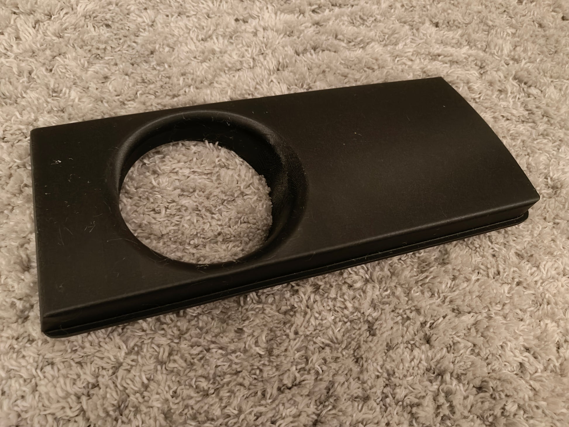3D-printat luftintag till Volvo 940 i svart ABS från Race3D