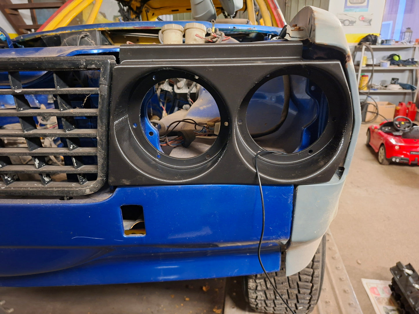 3D-printad ljusersättning till Opel Ascona B från Race3D