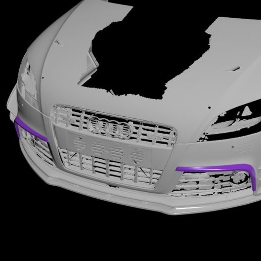 Audi TTs mk2 Luftintag