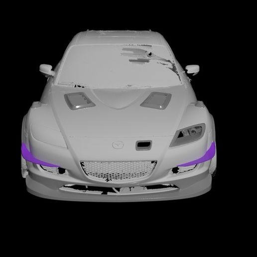 Mazda RX-8 Canards