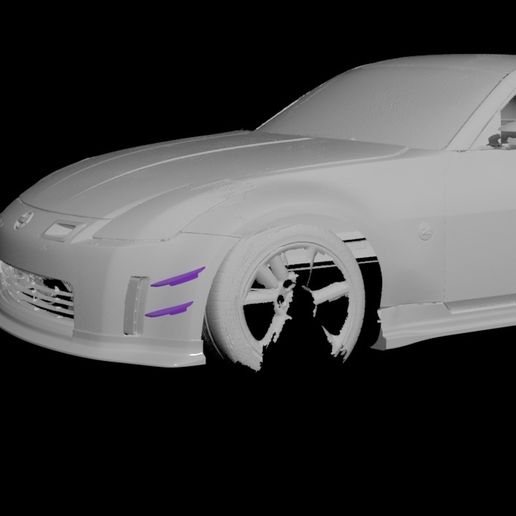 Nissan 350z Canards