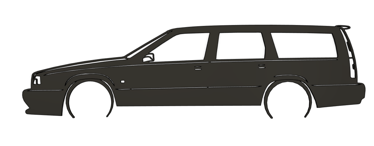 Race3D Volvo 855 R — 3D-printed aftermarket part, made in Sweden