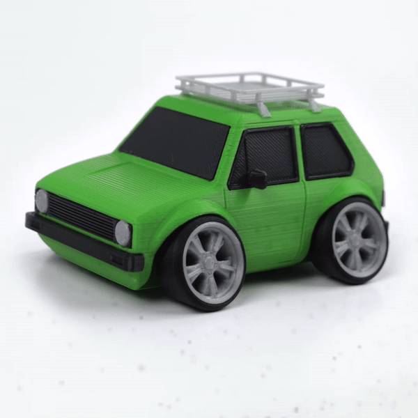 Tuned Golf - SweStudio Tuned miniatyrmodell