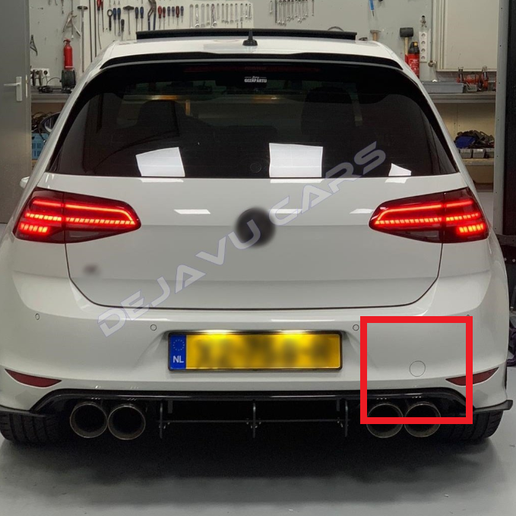 VW GOLF 7 Bogseringslucka Fram