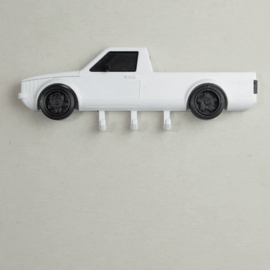 VW Pickup Nyckelhållare - SweStudio Tuned miniatyrmodell