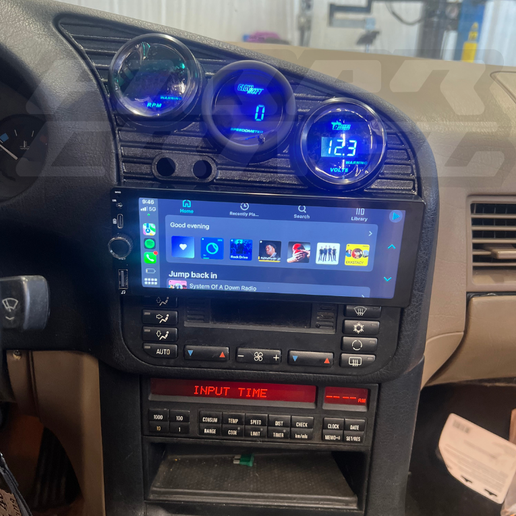 BMW E36 Trippel Mätarhållare 52mm – Ventilationsgaller – Race3D
