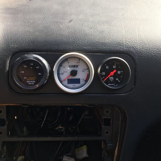 Nissan 240SX Boost Gauge Pod – 3D-printad av Race3D