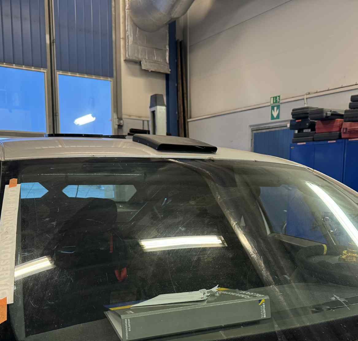 rally tak luft intag