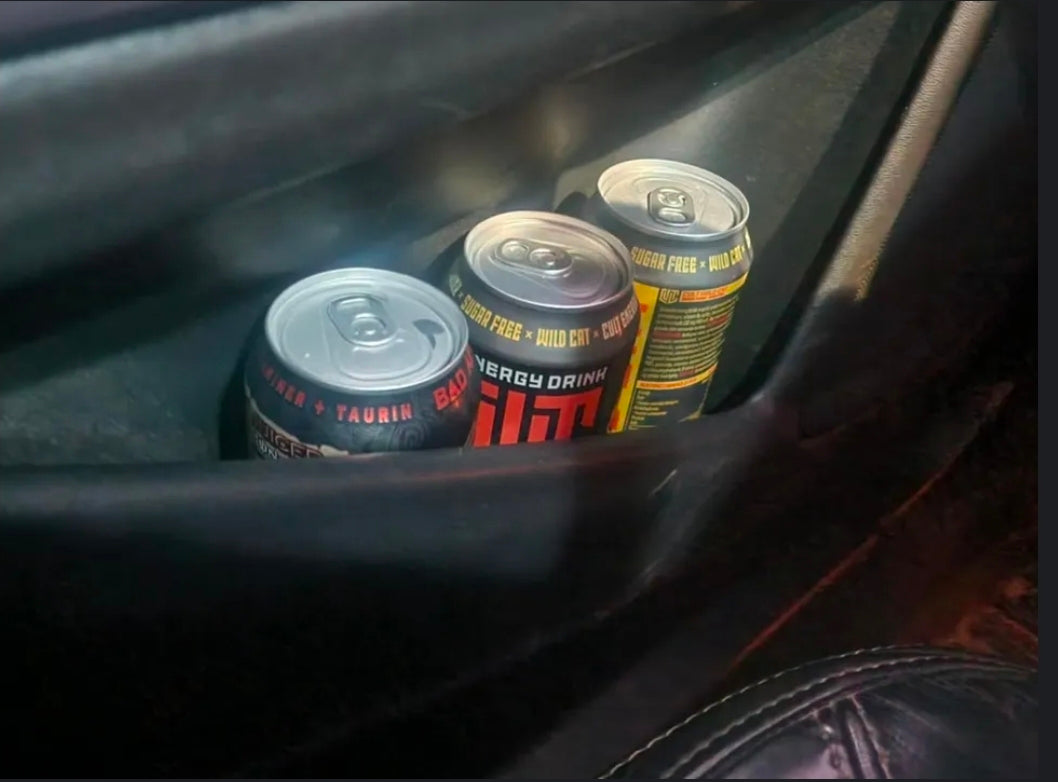 Flask-/Burkhållare för Volvo V60 dörrfack