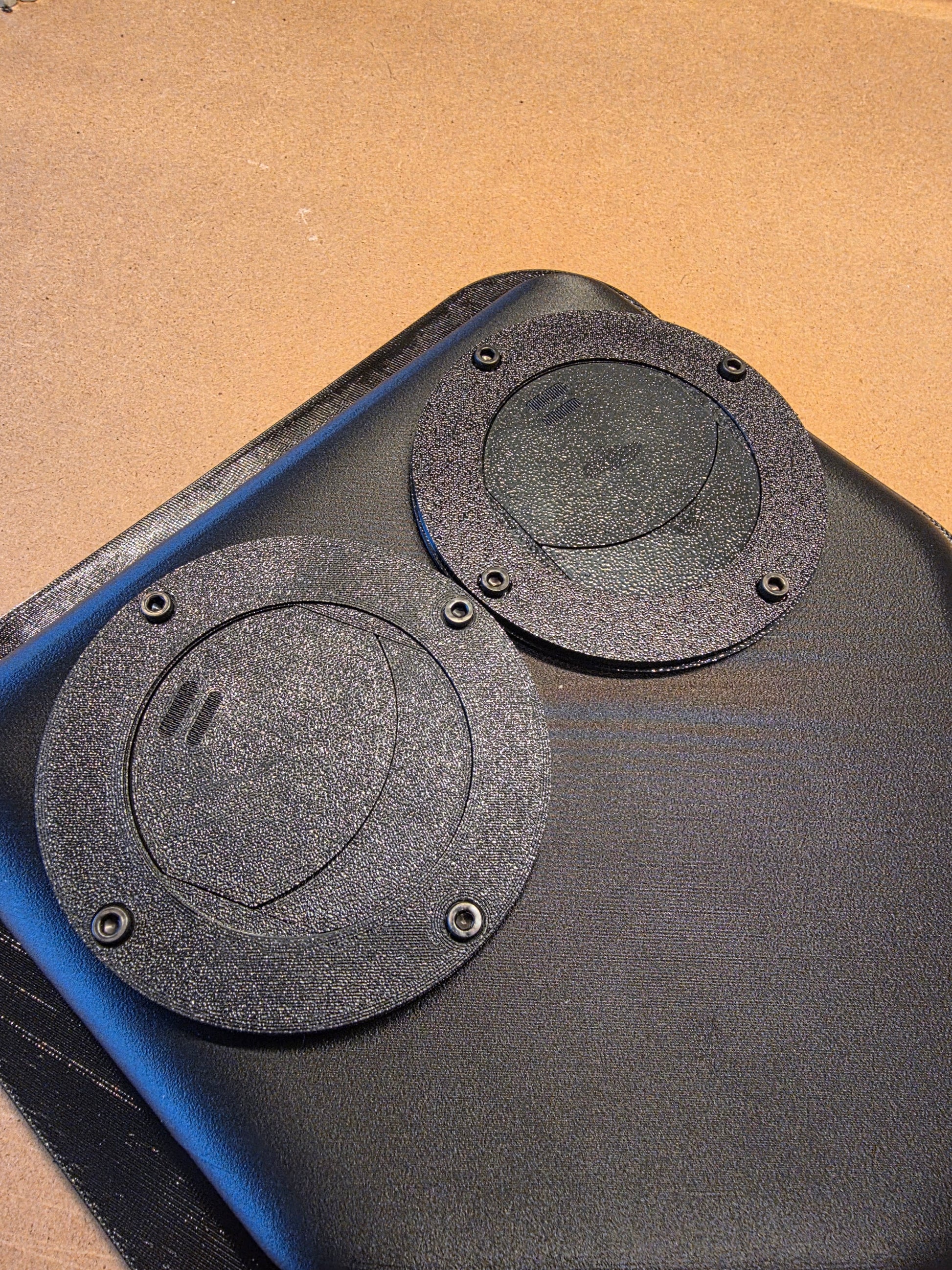 Race3D Vent Spjäll — close-up detail view