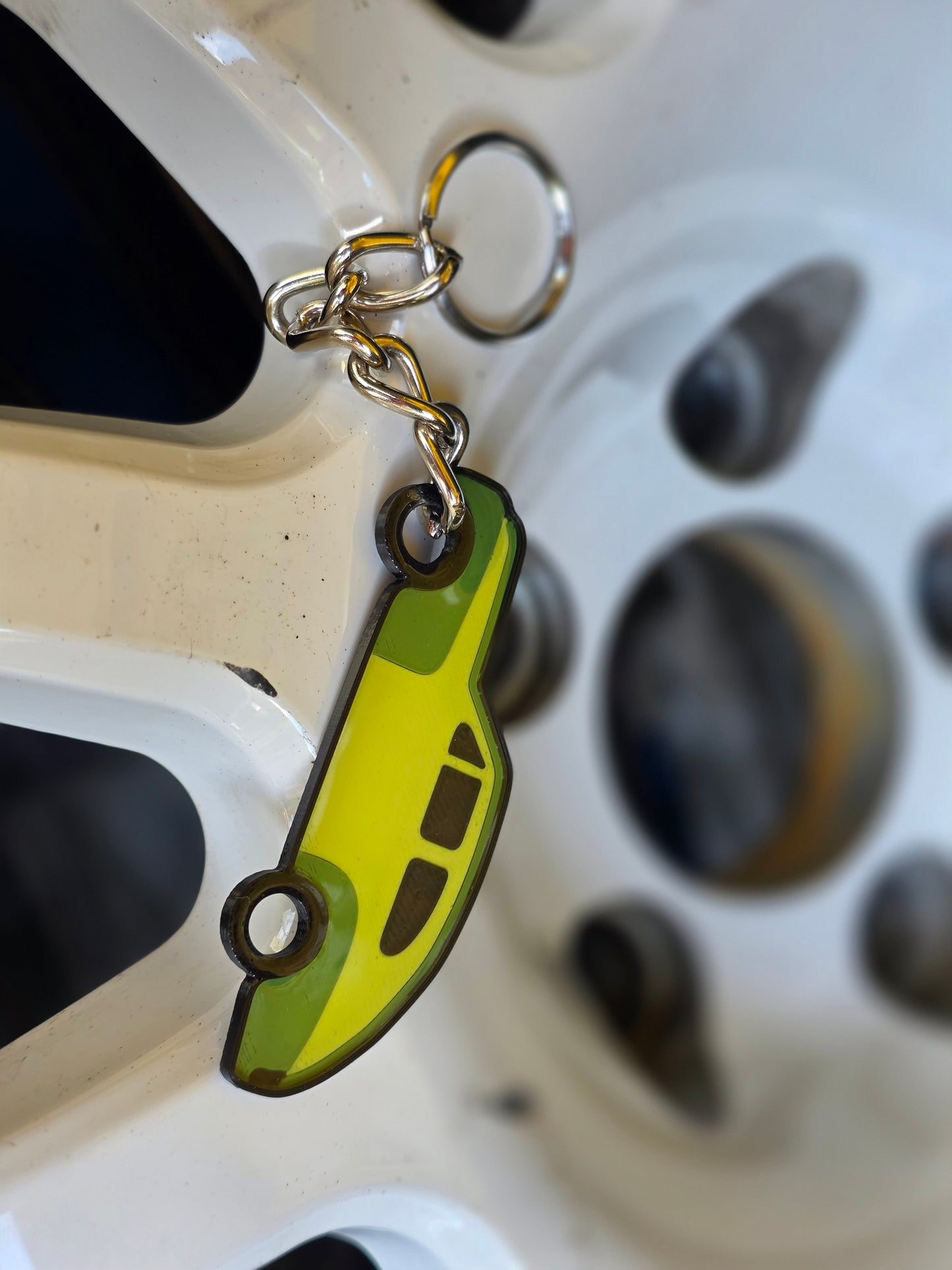 Race3D Rallysnack nyckelring — alternate angle view