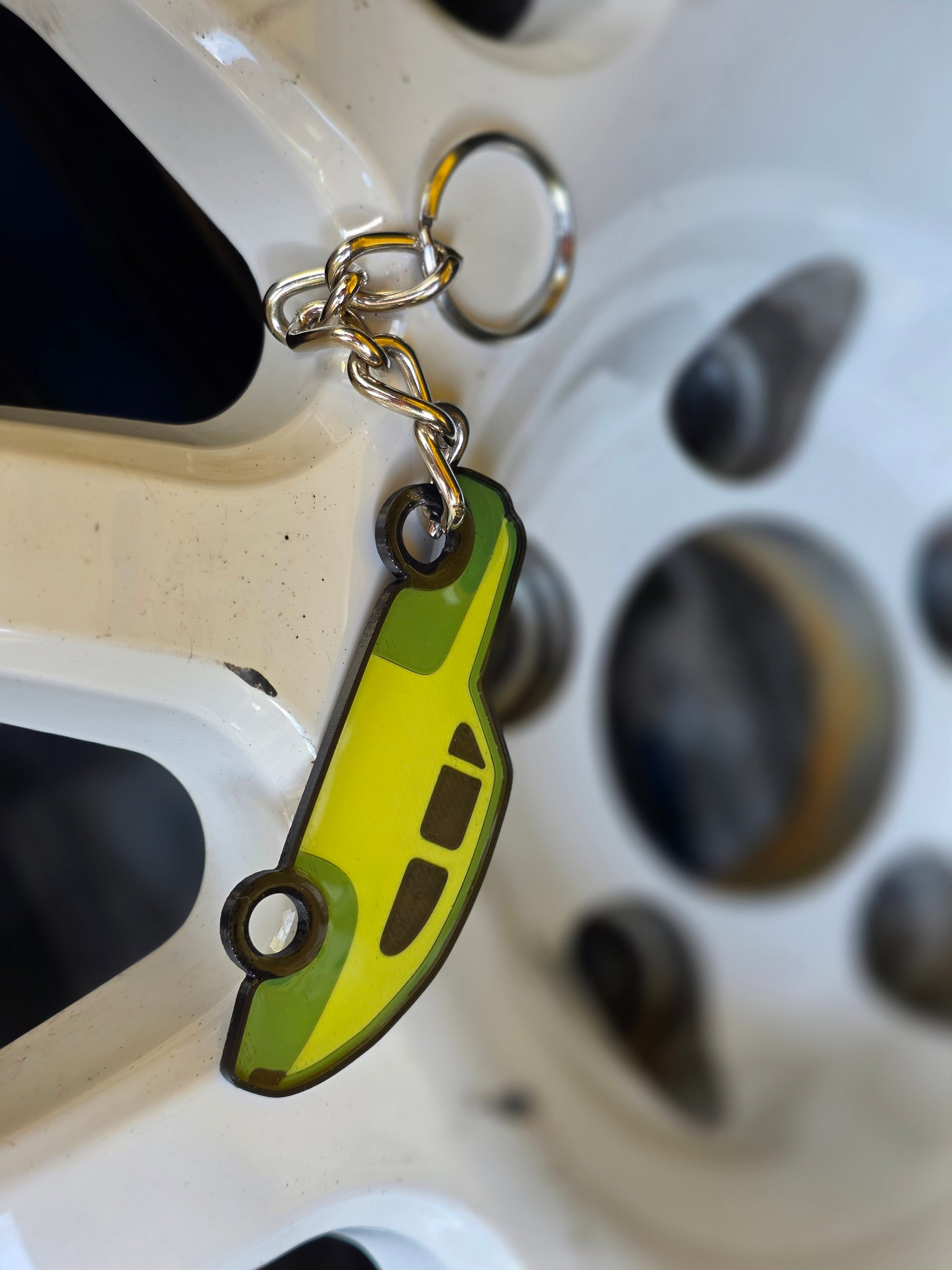 Race3D Rallysnack nyckelring — alternate angle view