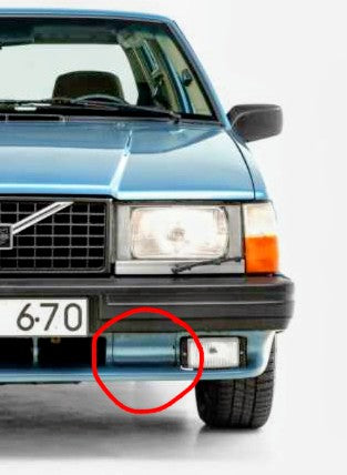 Volvo 740 lock bogserögla