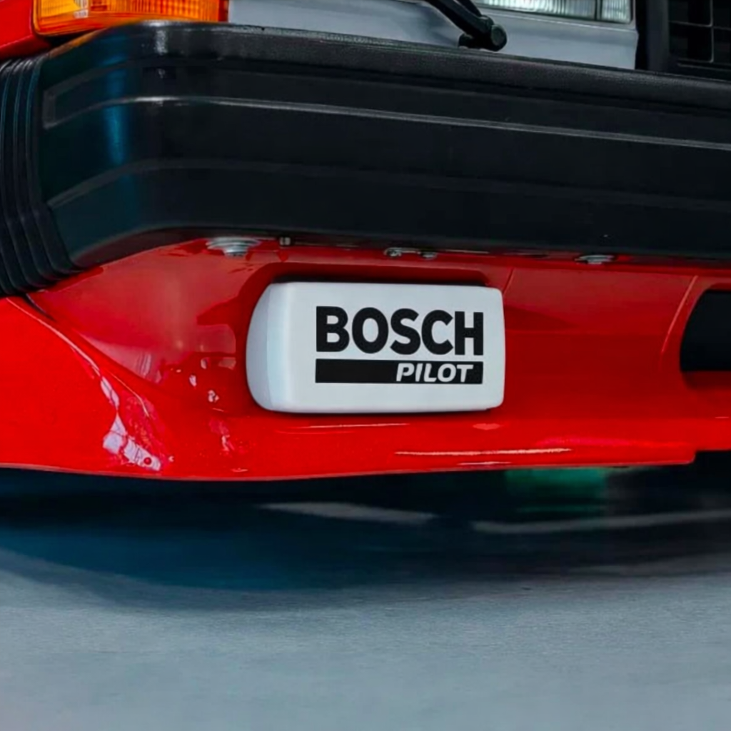 Race3D Bosch Pilot Dimljusskydd Vit 2:sort — product photo, 3D-printed in Sweden by Race3D