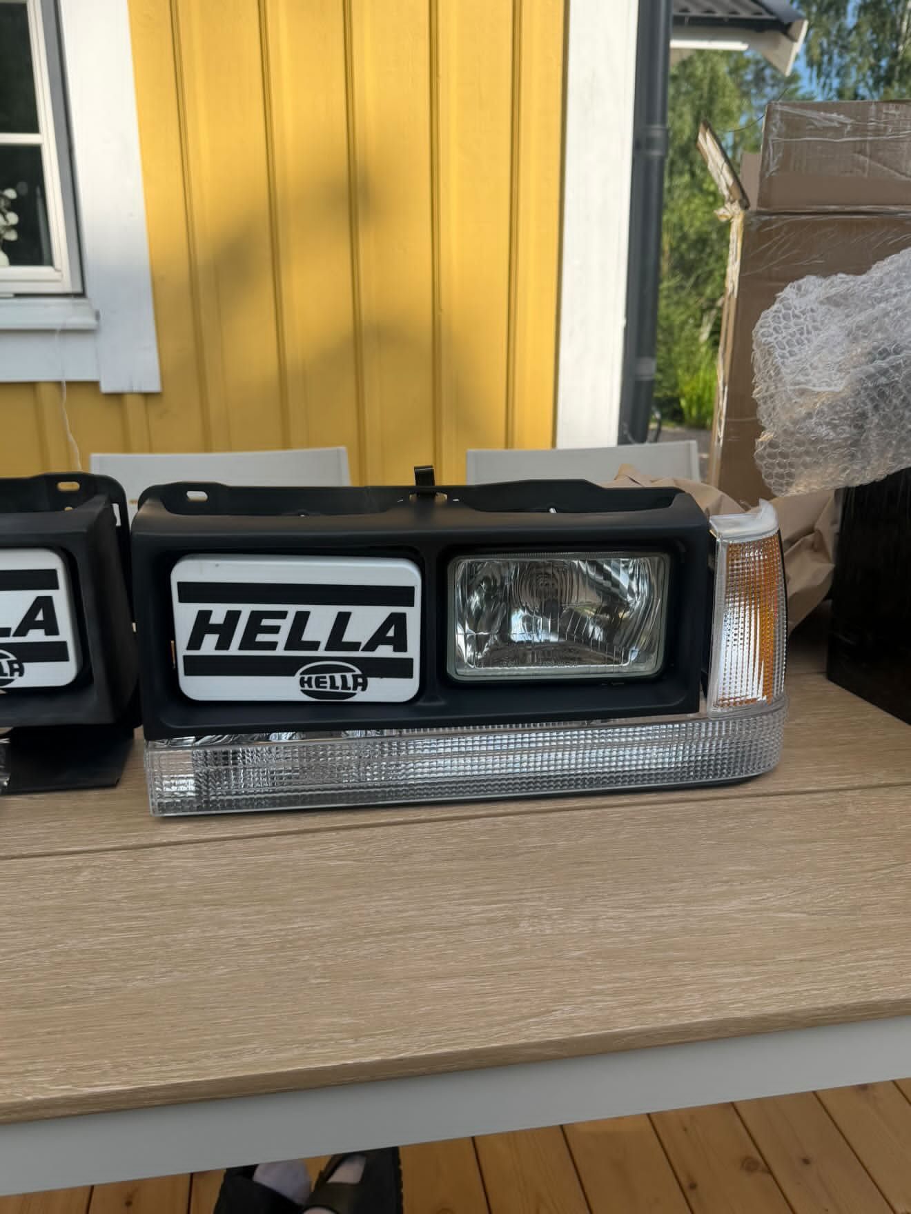 Volvo 740 USA Front Lampskydd 1984–1989 – skyddslock, 2 st