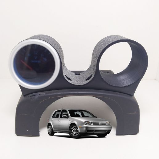 VW Golf Mk4 Gauge Pod – Rattstång – 3D-printad av Race3D